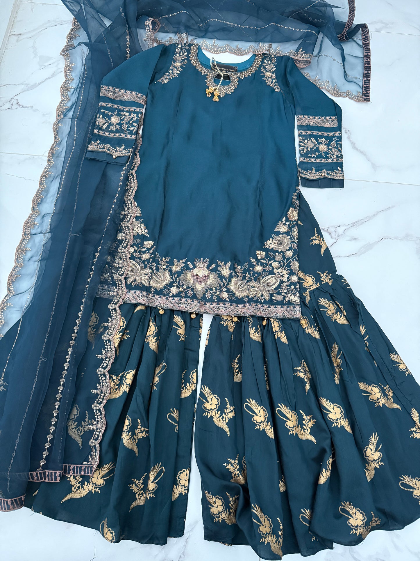 SIMRANS ELIZA COLLECTION TEAL