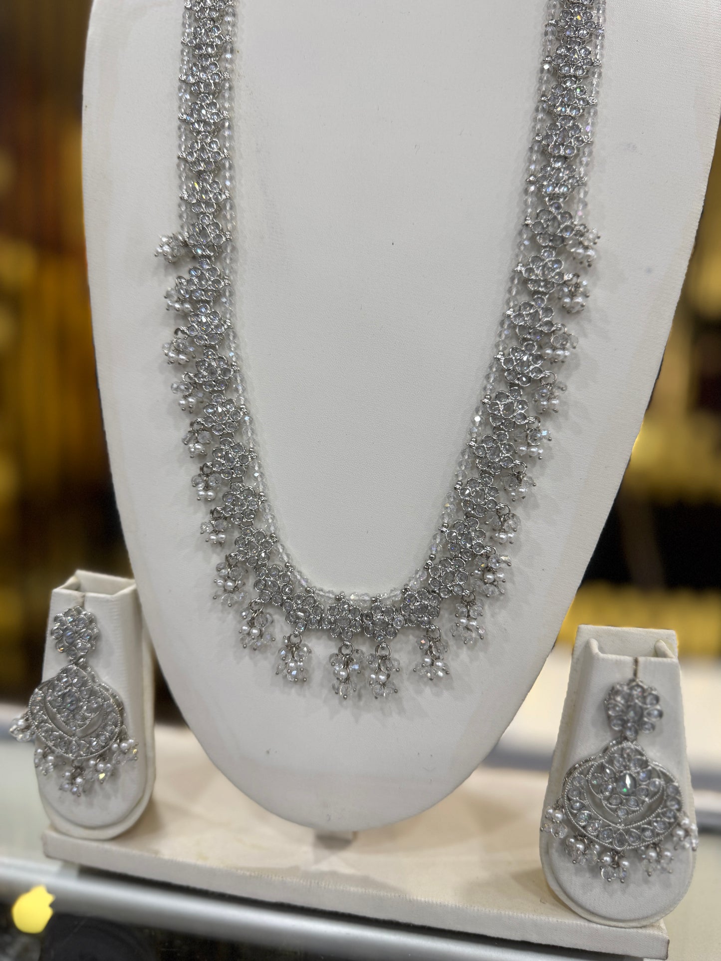 MAHA SILVER - Mala jewellery set