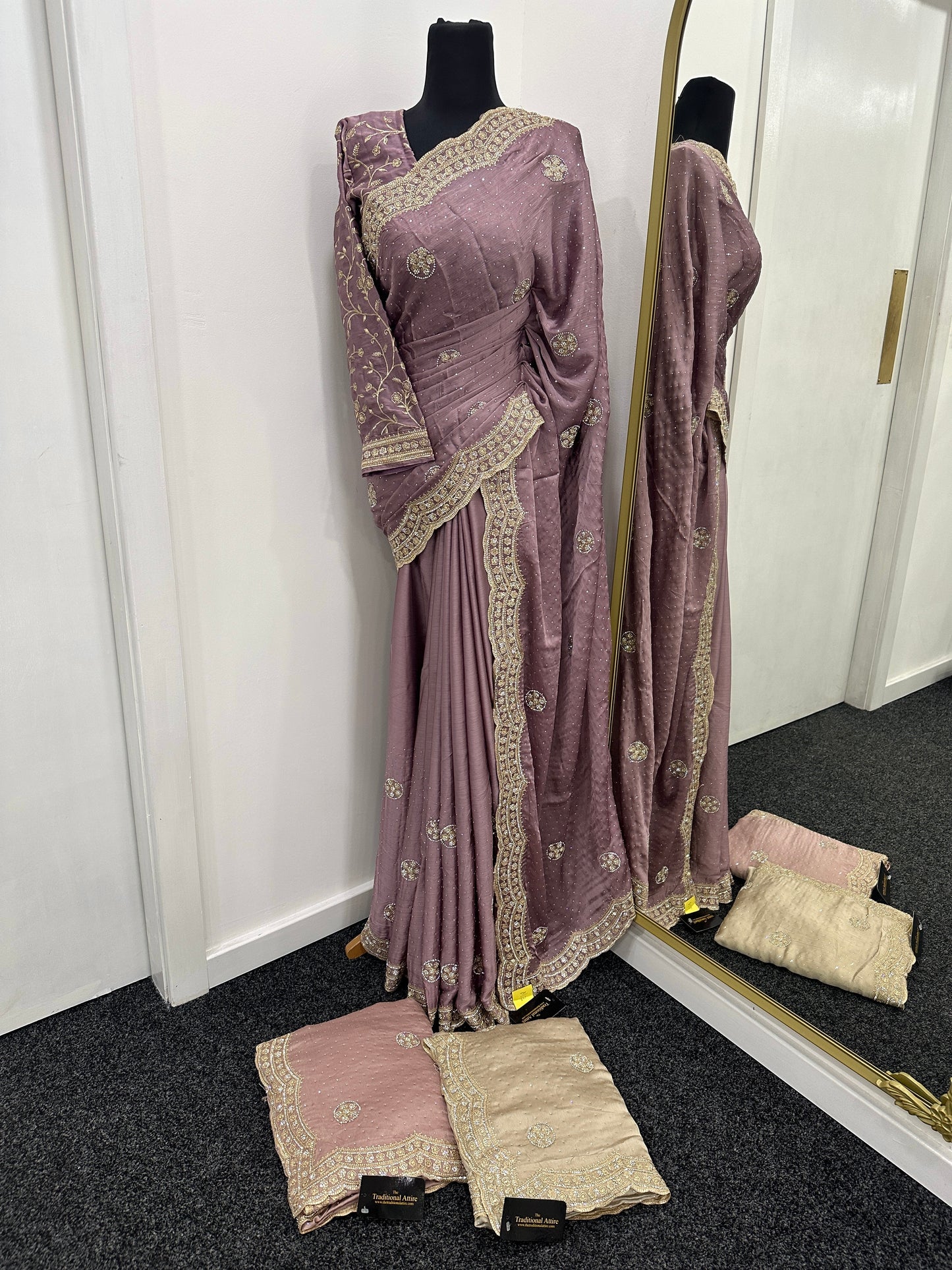 INAYAT - Stonework Saree