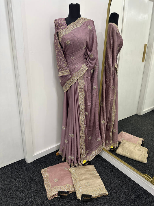 INAYAT - Stonework Saree