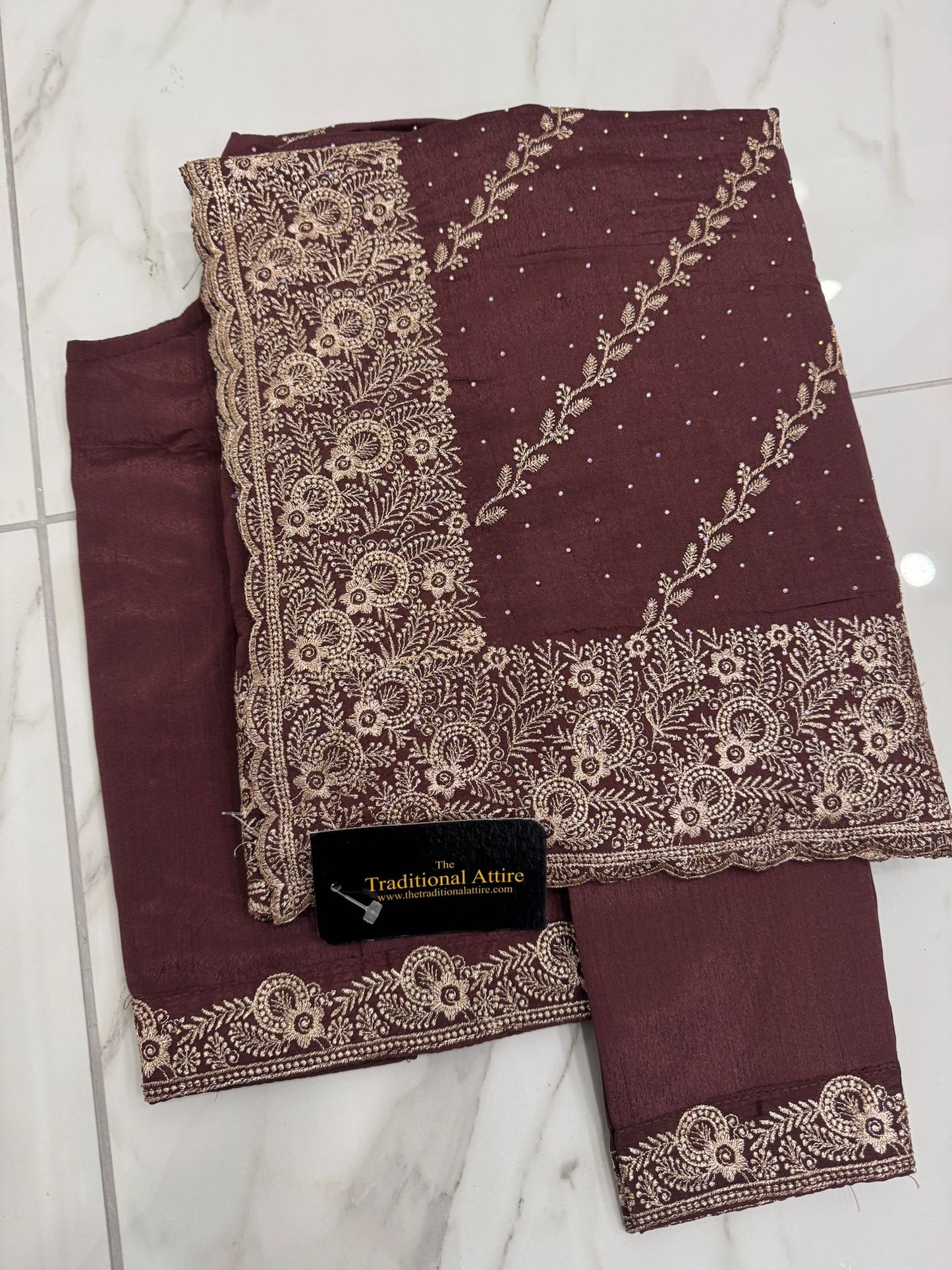 JAAL EMBROIDERED SAREE - 332