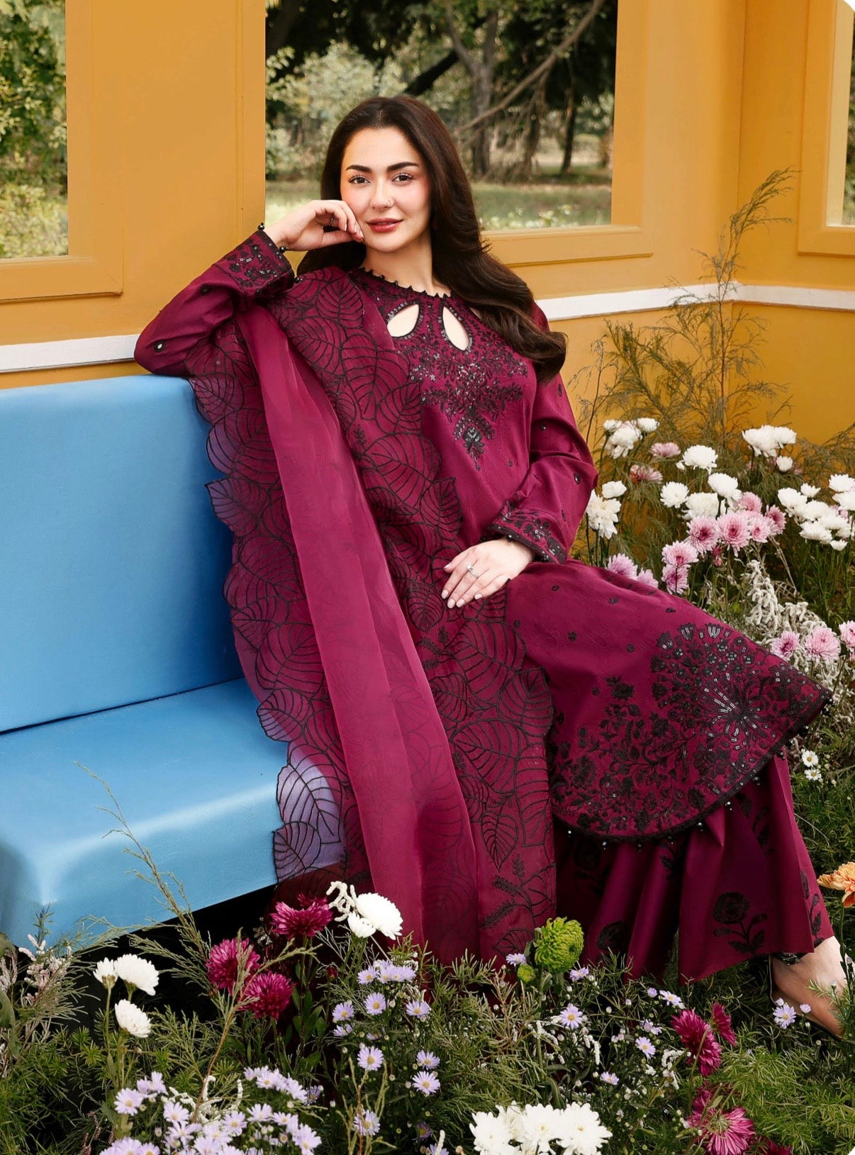 HANIA AMIR EXCLUSIVE JACQUARD EID COLLECTION