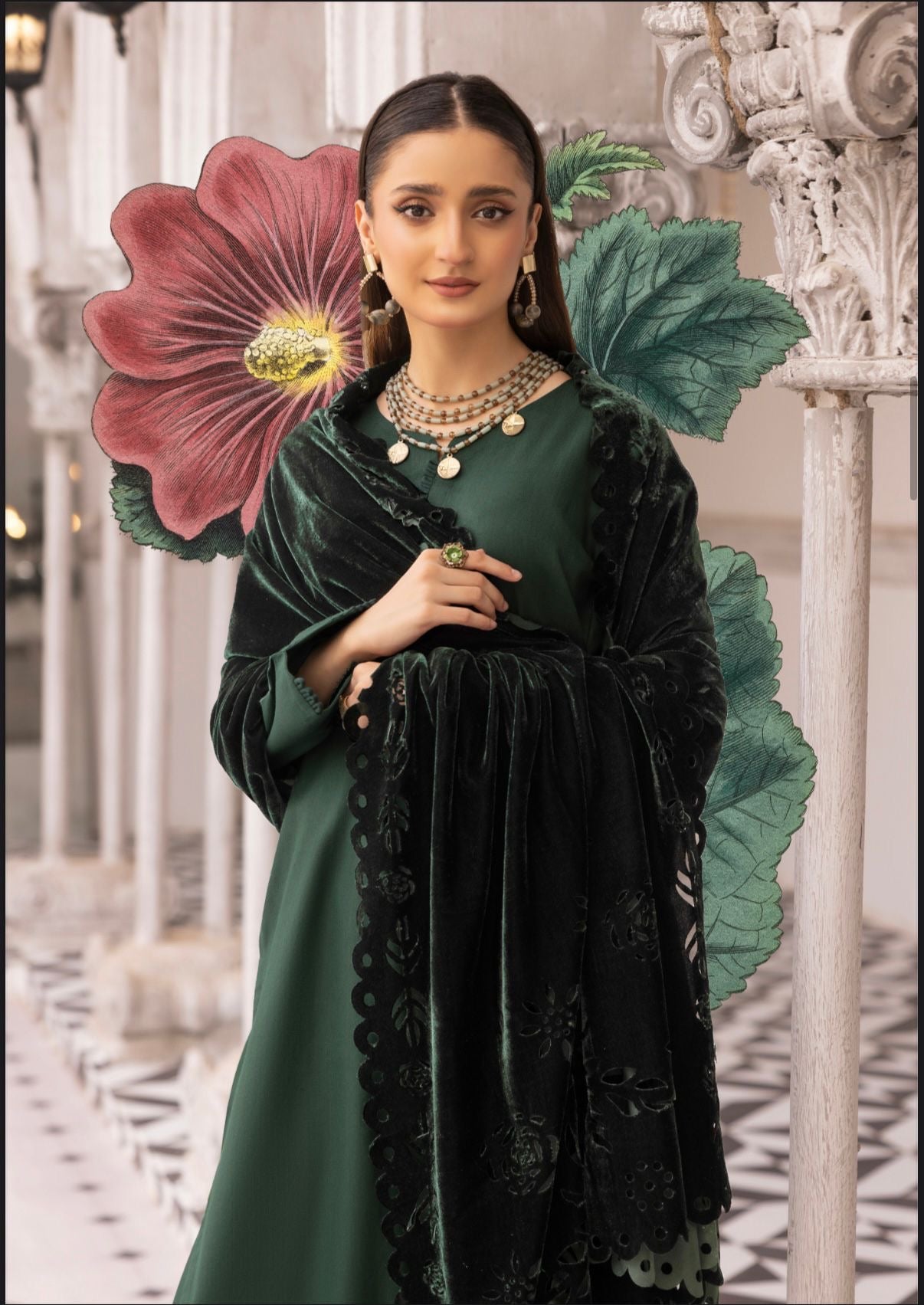 SIMRANS SAPNA COLLECTION GREEN