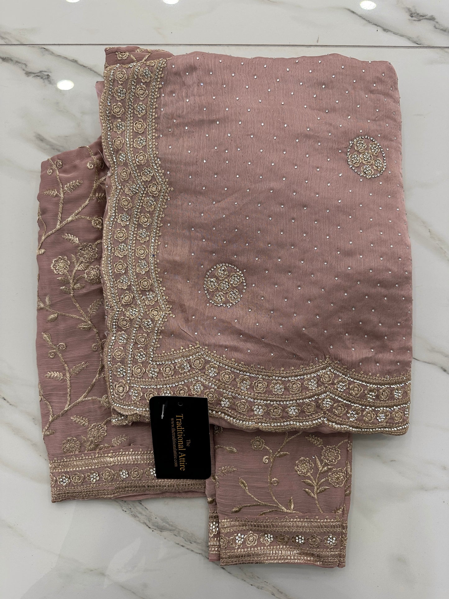 INAYAT - Stonework Saree