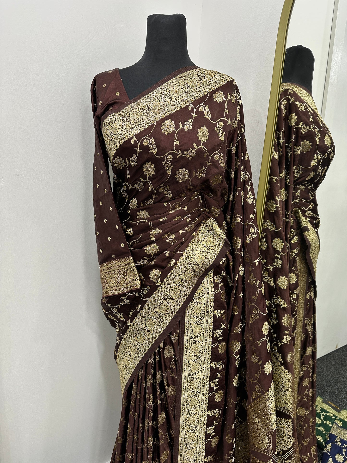 Luxury Banarsi Katan saree