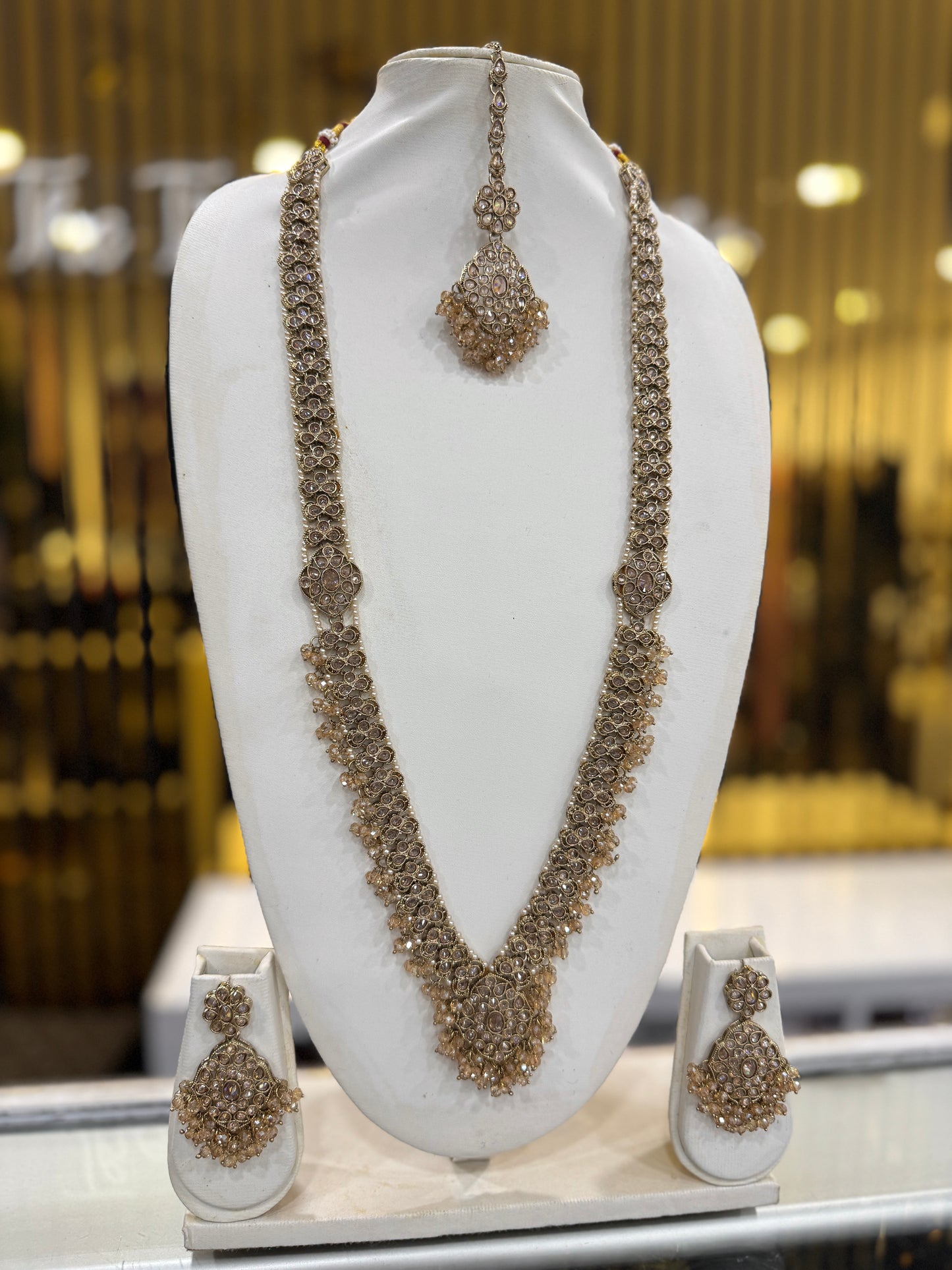HAYAT GOLD - Mala jewellery set