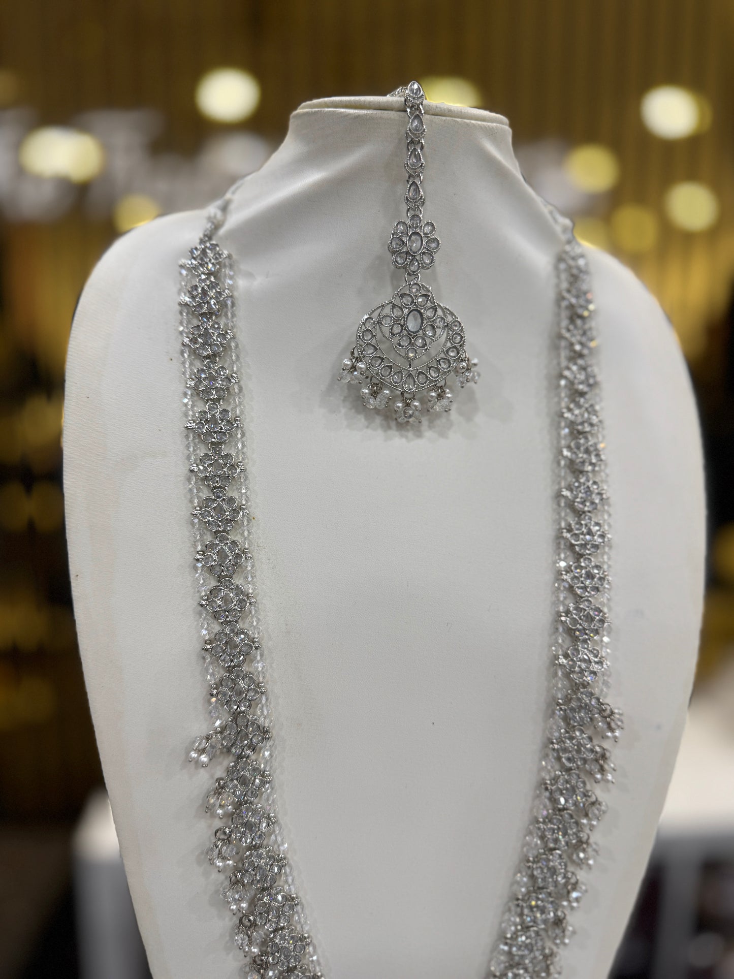 MAHA SILVER - Mala jewellery set