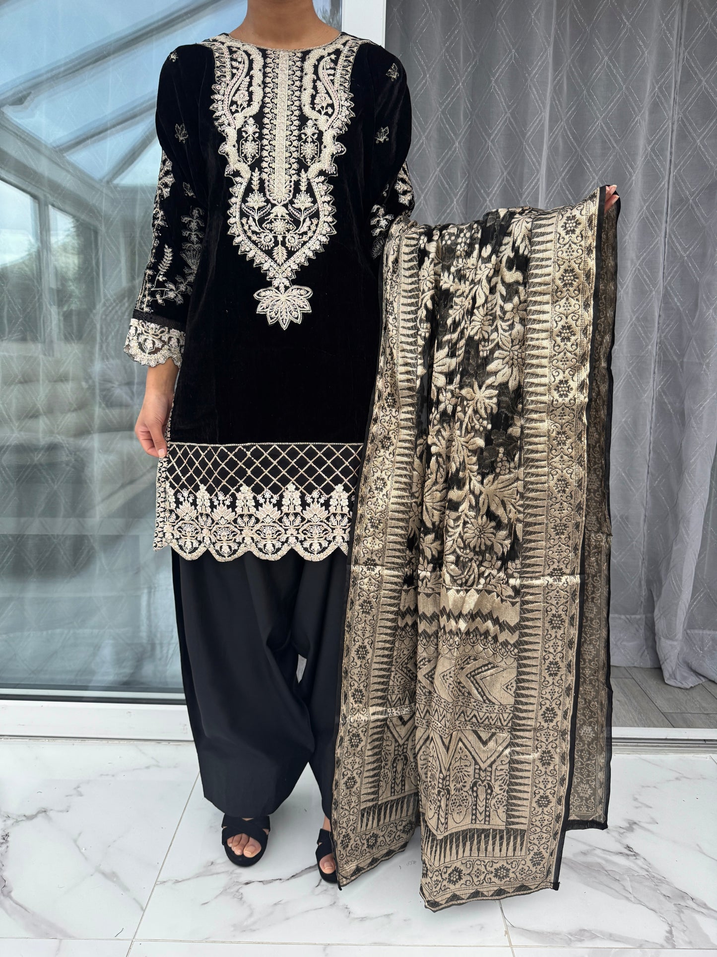 SIMRANS FANNAH COLLECTION 2 - BLACK